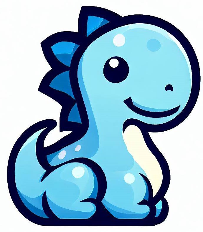 Blue Dinosaur
